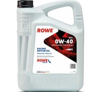 Моторное масло для легкового транспорта ROWE Hightec Racing Motor Oil SAE 0W-40 NEW 20092-0050-99