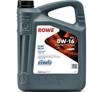Моторное масло для легкового транспорта ROWE HIGHTEC SYNT RS D1 SAE 0W-16 20005-0050-99