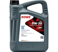 Моторное масло для легкового транспорта ROWE HIGHTEC SYNT RSB 12FE SAE 0W-30 NEW 20305-0050-99