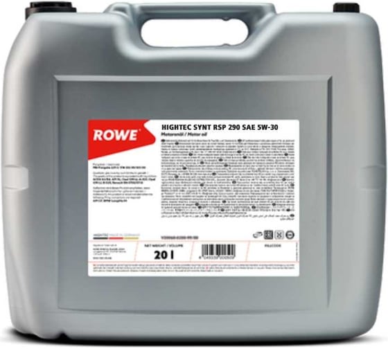 Моторное масло для легкового транспорта ROWE HIGHTEC SYNT RSP 290 SAE 5W-30 NEW 20114-0200-99
