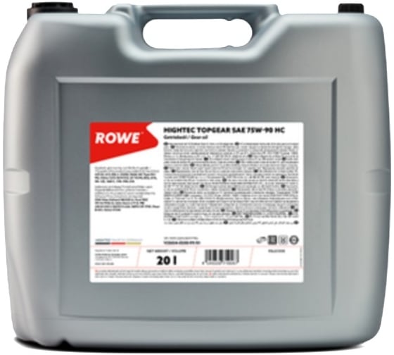 Трансмиссионное масло ROWE HIGHTEC TOPGEAR SAE 75W-90 HC NEW 25034-0200-99