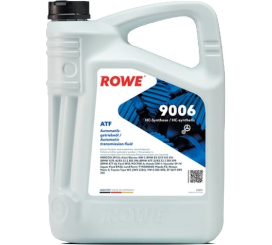 Трансмиссионное масло ROWE HIGHTEC ATF 9006 25051-0050-99