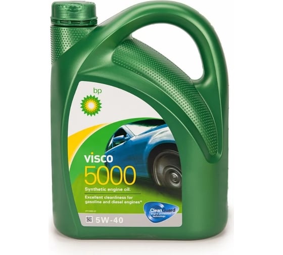 Моторное масло CASTROL Visco 5000 5W-40, 4л 15806C 1