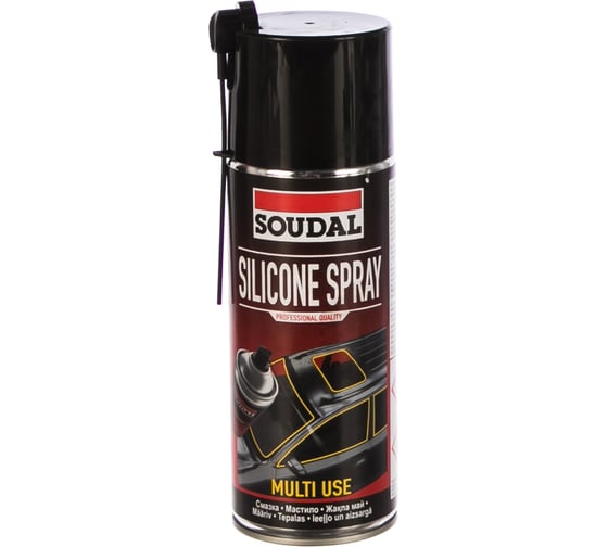 Силиконовая смазка 400 мл SOUDAL 134154
