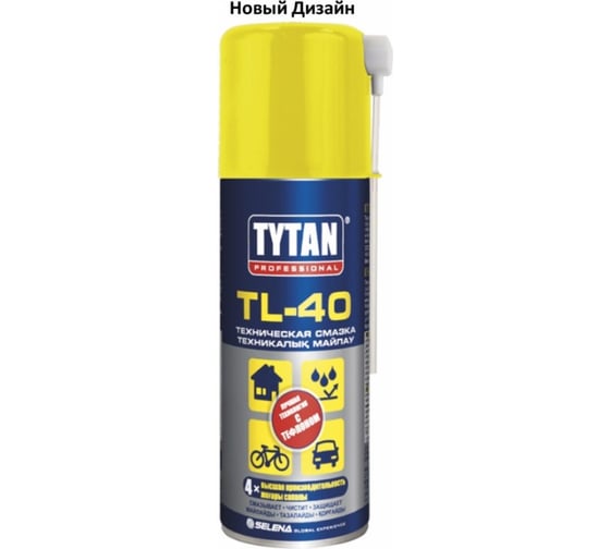 Смазка-аэрозоль техническая TL-40 150 мл TYTAN PROFESSIONAL 21253