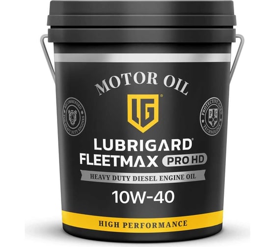 Моторное масло lubrigard fleetmax pro hd 10w-40 LGPFMHD1040CPL19 1