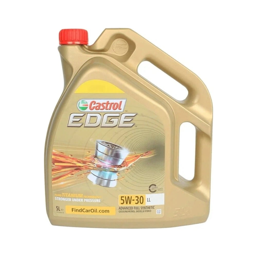 Моторное масло CASTROL EDGE 5W-30 LL, 5л 15E78A - выгодная цена, отзывы ...