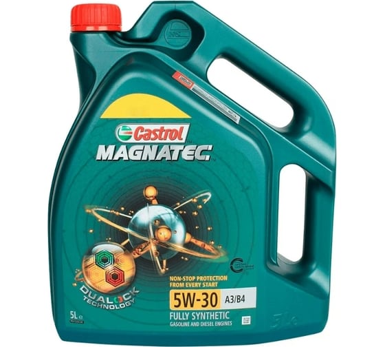 Моторное масло CASTROL Magnatec 5W-30 A3/B4, 5л 15E7B9 1