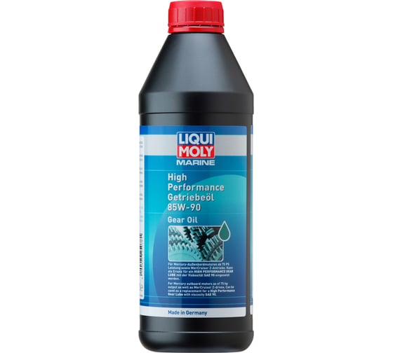 Масло минеральное трансмиссионное для водной техники Marine High Performance Gear Oil 85W-90, 1 л LIQUI MOLY 25079 1