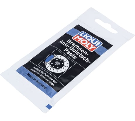 Смазка для тормозной системы LIQUI MOLY Bremsen-Anti-Quietsch-Paste синтетическая, 0.01 кг 3078