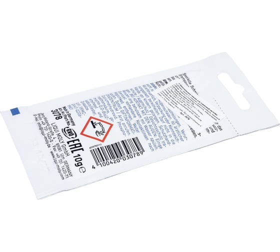 Смазка для тормозной системы LIQUI MOLY Bremsen-Anti-Quietsch-Paste синтетическая, 0.01 кг 3078