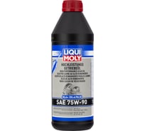 Трансмиссионное масло LIQUI MOLY Hochleistungs-Getrieb синтетическое, 75W-90, GL-4+ ,1 л 4434