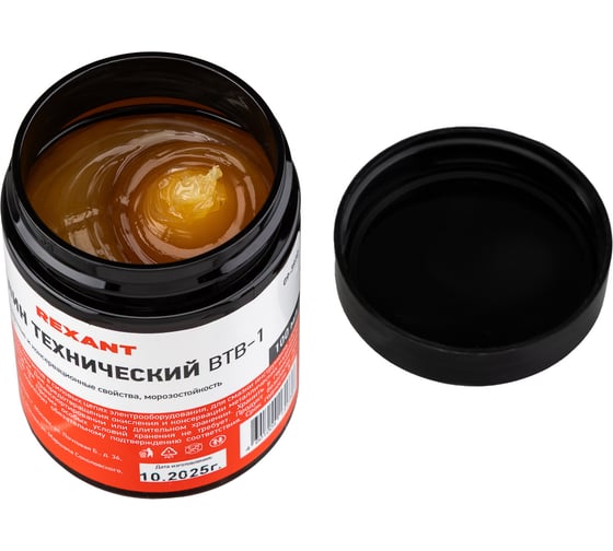 Вазелин REXANT технический ВТВ-1, 100 мл 09-3972
