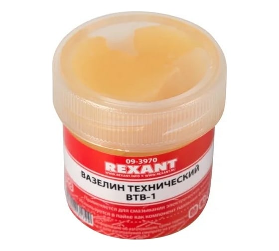 Вазелин технический ВТВ-1 20 мл REXANT 09-3970 - выгодная цена, отзывы ...