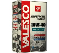 Моторное масло VALESCO DRIVE GL 5000 10W40, API SL/CF, полусинтетическое, 4 л 307175h