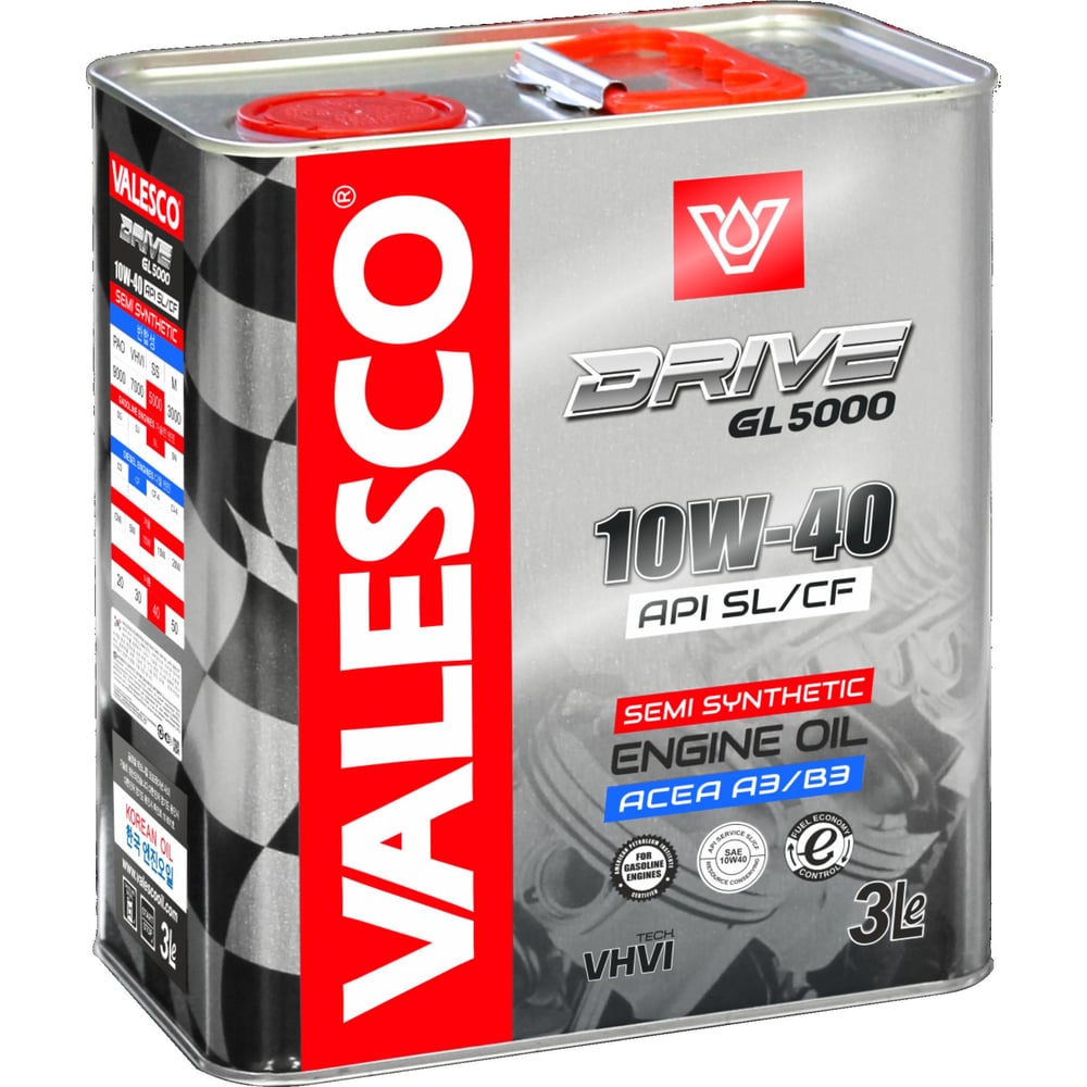 VALESCO X-DRIVE GL5000 10W40 API SL/CF 12x1L