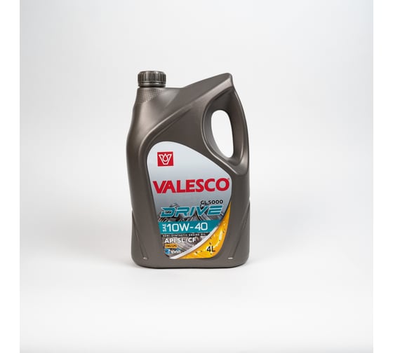 Моторное масло VALESCO DRIVE GL 5000 10W40, API SL/CF, полусинтетическое, 4 л, ПЭ 448290h 1