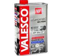 Моторное масло VALESCO EUROTEC GX 7000 5W30, API SN/CF, синтетическое, 1 л 304096h