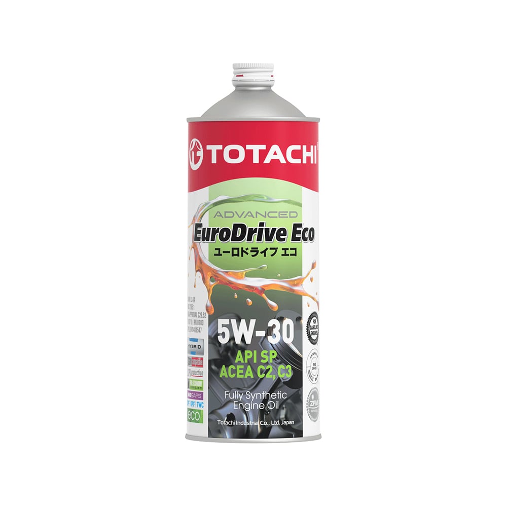 Синтетическое моторное масло TOTACHI EURODRIVE ECO Fully Synthetic 5W ...
