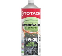 Синтетическое моторное масло TOTACHI EURODRIVE ECO Fully Synthetic 5W-30 API SP, ACEA C2/C3, ILSAC GF-6A 1л E6601