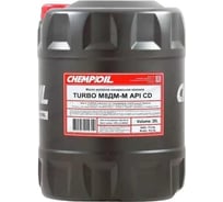 Моторное масло CHEMPIOIL Turbo М8ДМ-М, на минеральной основе, 20 л CH3303-20-E