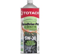 Синтетическое моторное масло TOTACHI EURODRIVE PRO LL Fully Synthetic 5W-30 API SN, ACEA C3 1л E7801