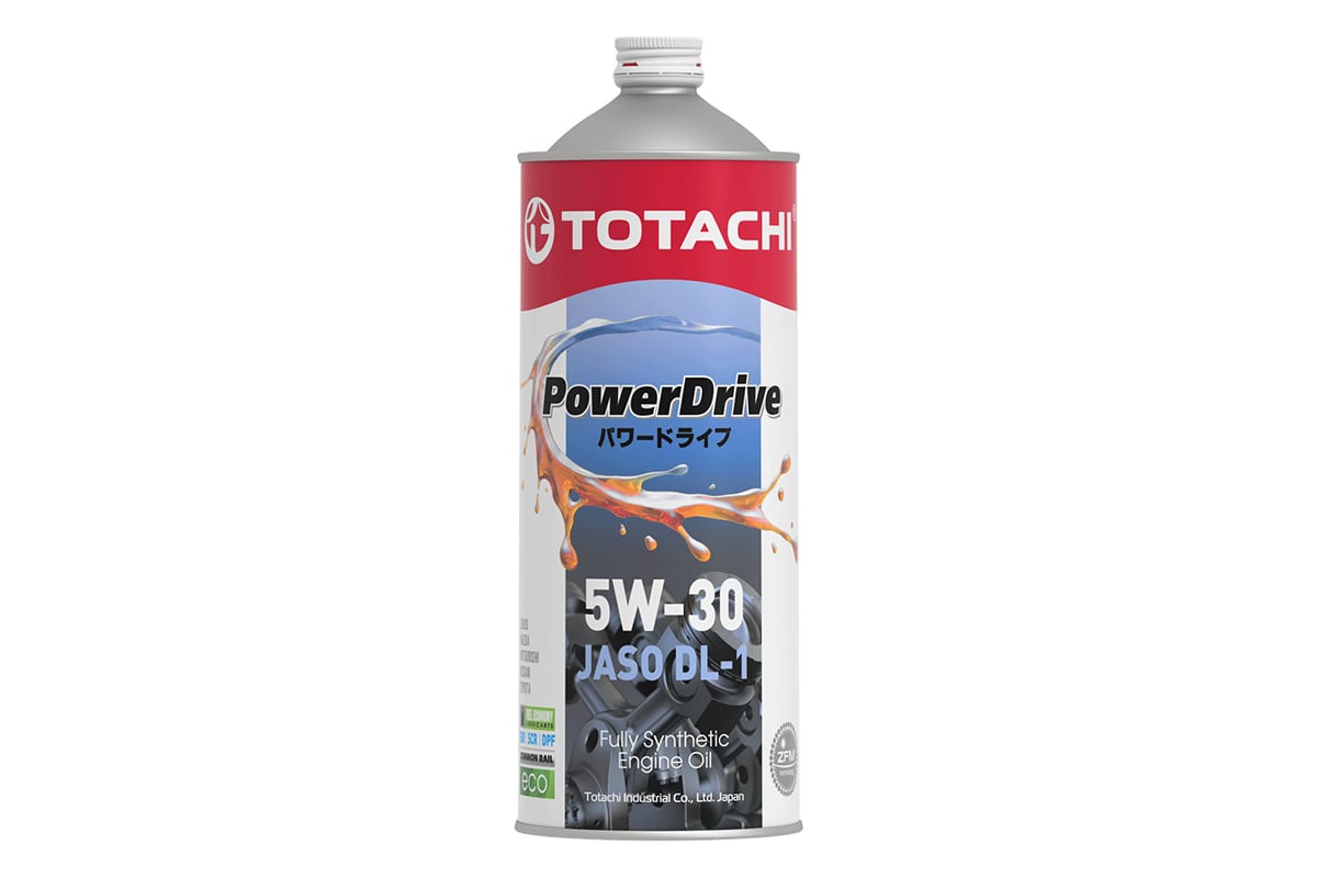 Синтетическое моторное масло TOTACHI POWERDRIVE Fully Synthetic 5W-30 ...