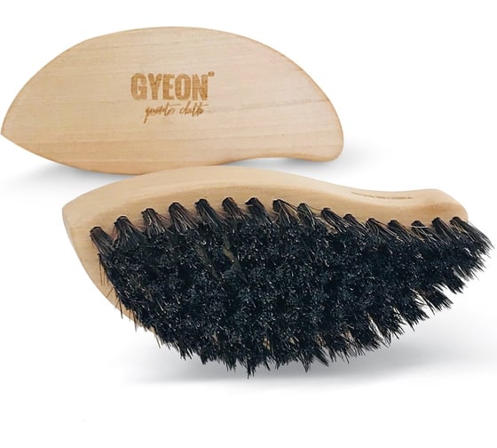 Щетка для деликатной очистки кожи GYEON Q2M LeatherBrush из конского волоса GYQ531