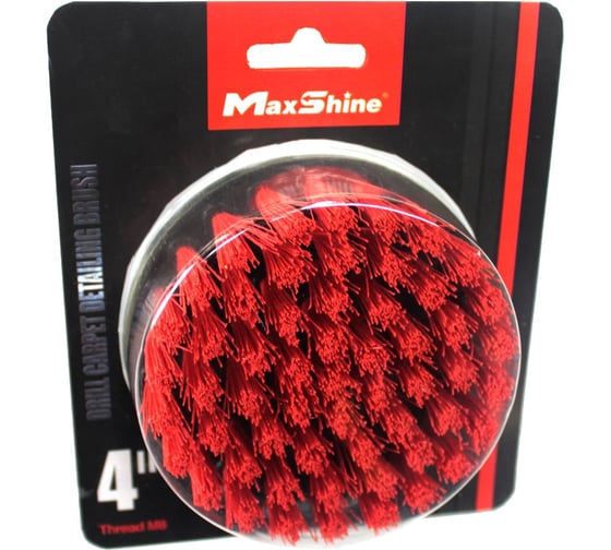 Щетка-насадка для химчистки на шуруповерт MaxShine 13 см 7011009 016737