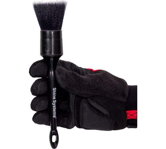 Ультрамягкая кисть для детейлинга Shine systems Ultra Soft Brush SS737
