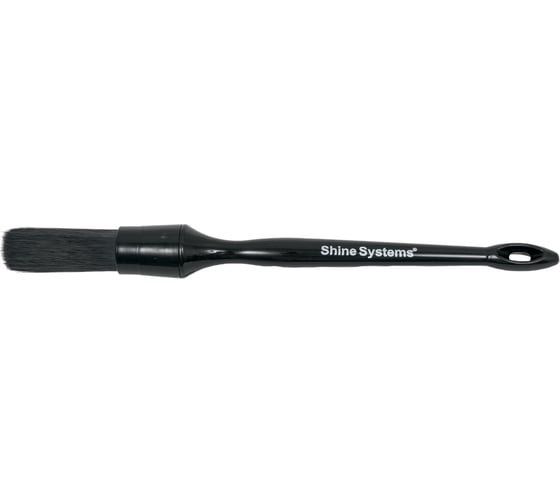 Деликатная кисть для детейлинга Shine systems Detailing Brush N10 средняя SS846 1