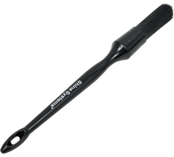 Деликатная кисть для детейлинга Shine systems Detailing Brush N10 средняя SS846
