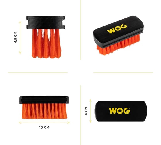 Щетка для чистки салона WOG 10 см WGC3002