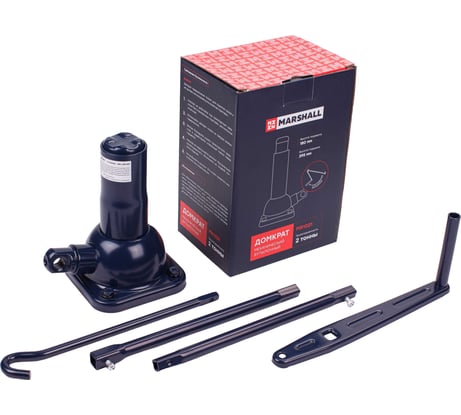 Механический бутылочный домкрат, 2 т MARSHALL MR1021