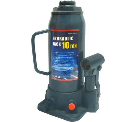 Гидравлический бутылочный домкрат MEGAPOWER M-91004 10т выс.подъема 230-460мм с клапаном 1 4 T91004