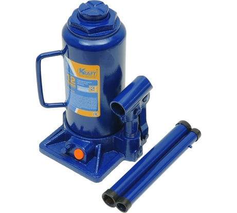 Бутылочный домкрат KRAFT 12 т, min 230mm-max 470mm KT 800019