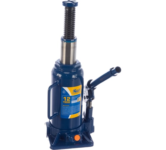 Бутылочный домкрат KRAFT 12 т, min 230mm-max 470mm KT 800019