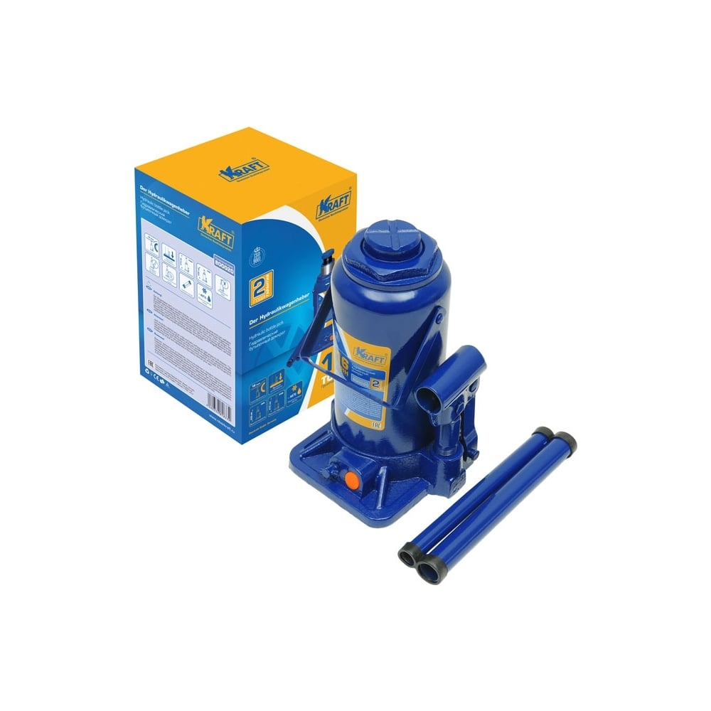 Бутылочный домкрат KRAFT 16 т, min 230mm-max 470mm KT 800020 - купить ...