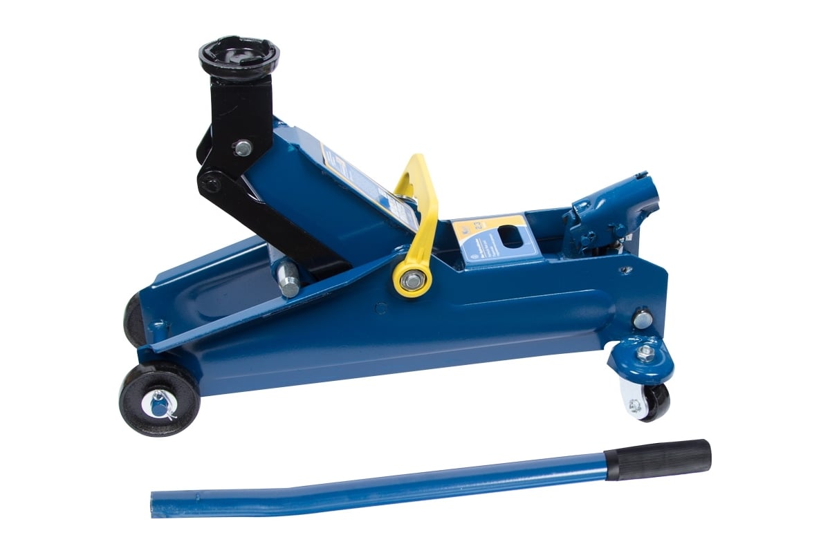 Подкатной домкрат KRAFT 2.3 т, кейс, min 135mm-max350mm KT 820009 ...