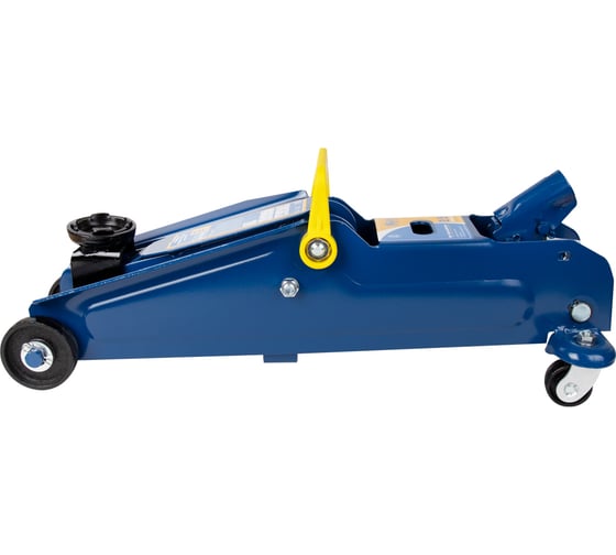 Подкатной гидравлический домкрат KRAFT 2.5 т, кейс KT 820003