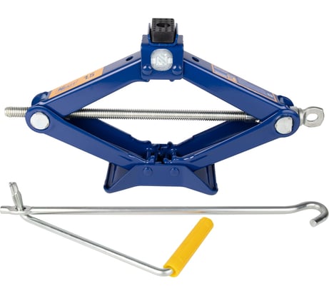 Ромбический домкрат KRAFT 1.5 т, min 105mm-max 385mm KT 800024