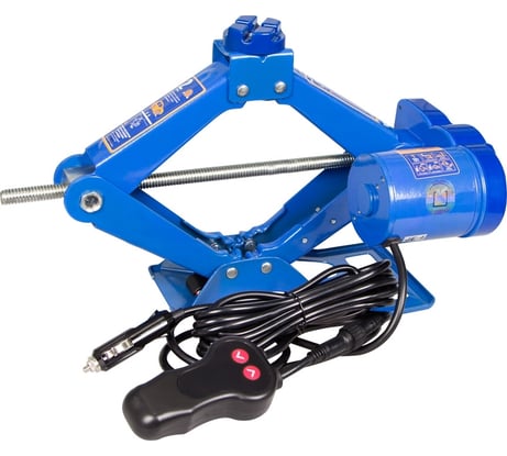 Электрический домкрат KRAFT 2 т, в кейсе KT 850000