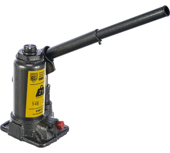 Бутылочный гидравлический домкрат Berger BG 2т. РЕБЕРГ BG1269