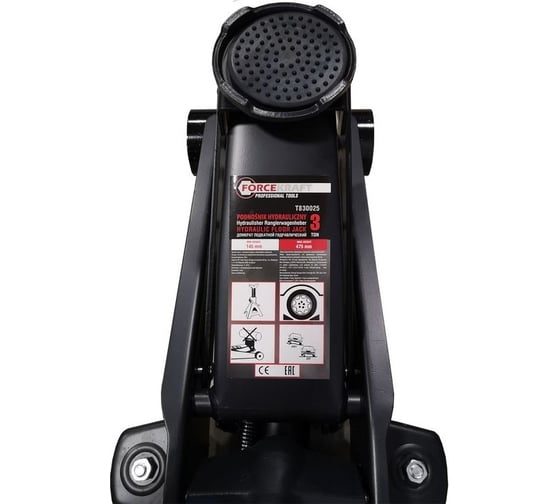 Подкатной гидравлический домкрат Forcekraft 3 т FK-T830025(47282)