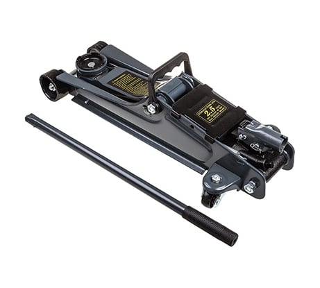 Гидравлический подкатной домкрат SKYWAY 2.5т h 85-385 мм в коробке S01802010