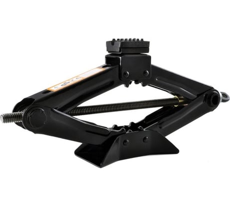 Механический ромбический домкрат SKYWAY 1т h 90-330 мм с резиновой опорной частью, в сумке S01801004