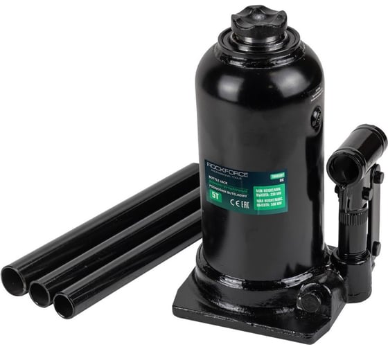 Бутылочный домкрат Rockforce 5т RF-TH805001 BIG(56923) 1