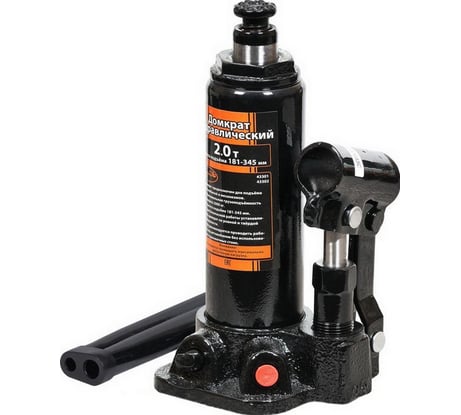 Гидравлический домкрат АвтоDело в футляре 2 т 181-345 мм 43301 10049
