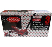 Гидравлический подкатной домкрат Rockforce с двумя штоками, 3т, высота подъема 133-465мм RF-33007