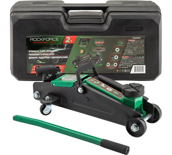 Домкрат ROCKFORCE подкатной 2 т RF-TH22005C(29756)